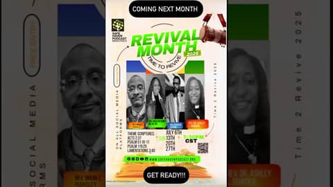 Safe Haven Podcast Presents Revival Month 2025: Time 2 Revive All Of July.