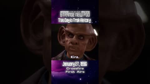 Tomorrow in #startrek history, #startrekds9 Crossfire first aired! #onthisday #otd
