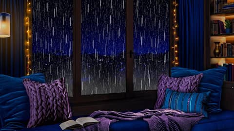 Rain Sounds for Sleeping | Fall Into Deep Sleep with Rain White Noise