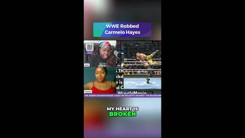 WWE Robbed Carmelo Hayes? 💔 🕵️‍♂️