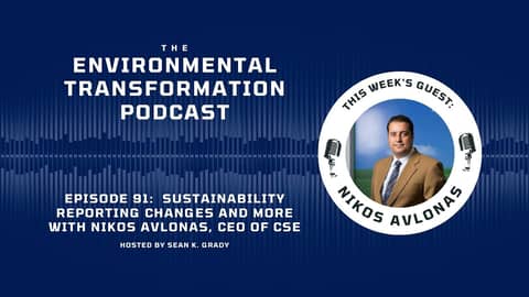 Sustainability Reporting Changes and more with Nikos Avlonas, CEO of CSE