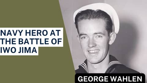 US Navy PhM2c George Wahlen - Medal of Honor Recipient during WWII