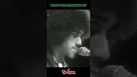 HAPPY ST PATRICK'S DAY. THIN LIZZY. ON THE HAWK.#classicrock #thinlizzy