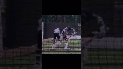 Virat Kohli going about his work preparing for Test Cricket 🏏