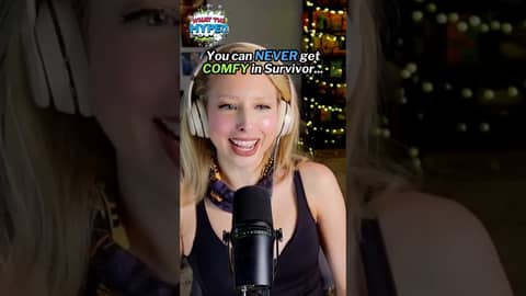 You can NEVER get comfy in Survivor...#cbssurvivor #survivor #popculturepodcast You can NEVER get comfy in Survivor...#cbssurvivor #survivor #popculturepodcast