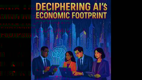 Deciphering AIs Economic Footprint