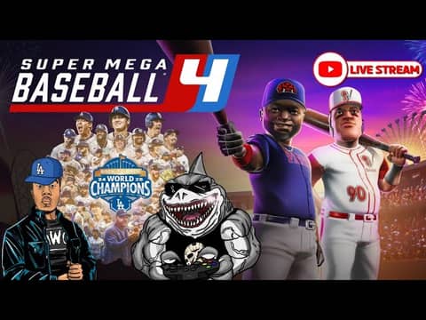 Super Mega Baseball 4 – Season Mode - #GoDodgers (Portrait) Super Mega Baseball 4 – Season Mode - #GoDodgers (Portrait)