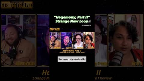 The gang pick a crew member as Gorn tribute #strangenewworlds