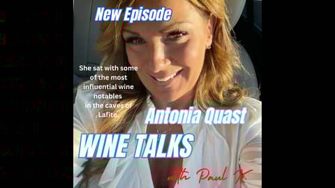 She has done just about everything in wine. But her story of Lafite is crazy. Meet Antonia Quast.