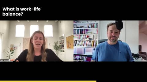 What is work-life balance for Dawn Bloomer