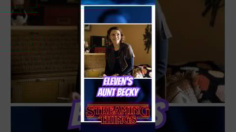 Eleven's Aunt Becky #strangerthings