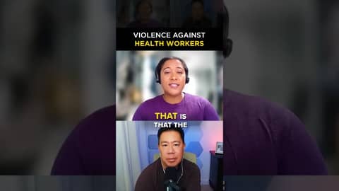 The hidden epidemic: threats to the safety of healthcare workers #shorts The hidden epidemic: threats to the safety of healthcare workers #shorts