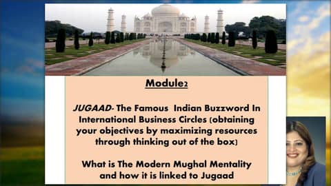 various modules of the course of my online course on Jugaad various modules of the course of my online course on Jugaad