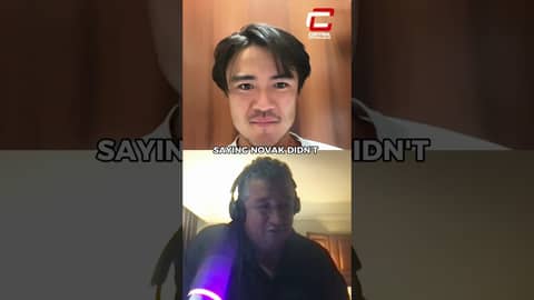 Taro Daniel on Beating Novak Djokovic at Indian Wells! Episode #258 coming soon! #tennis #fyp