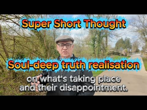 Super Short Thought Easter 2026  - Emmaus 4. Soul-deep truth realisation