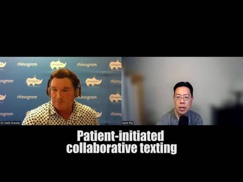 Patient-initiated collaborative texting Patient-initiated collaborative texting