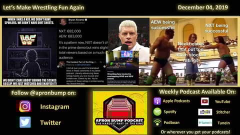 Let's Make Wrestling Fun Again | Apron Bump - 001 Let's Make Wrestling Fun Again | Apron Bump - 001