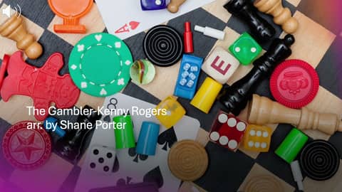 The Gambler-Kenny Rogers, arr. by Shane Porter