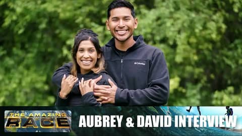 The Amazing Race 34 | Aubrey & David Interview