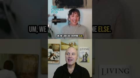 Have you ever met a Jeopardy champion? #shorts #cancerinsider #cancerawareness