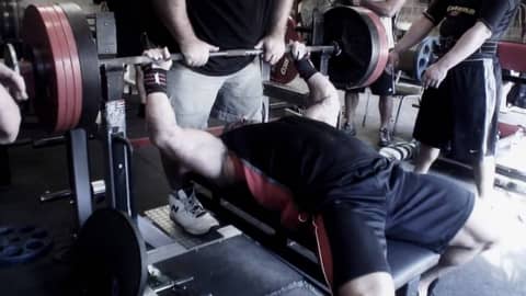 Team Super Training: Stan Efferding 595 Raw Bench