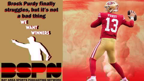 Brock Purdy's struggles against the Raiders will be good for him in the long run | We Want Winners