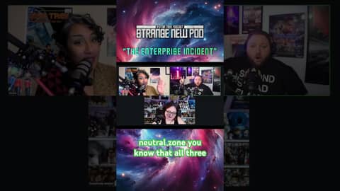 Giraffe and Julian on the repercussions of “The Enterprise Incident.” #startrek #startrektos