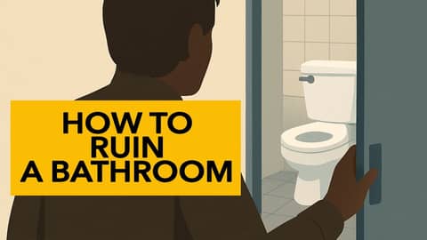 Is There a Right Way to Ruin a Bathroom? | How To Survive The Classroom
