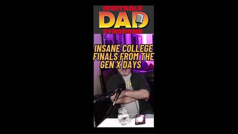 Insane College Finals From The Gen X Days! | Clip From IDS #259