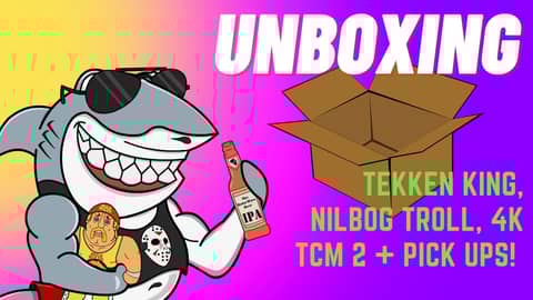Unboxing + Pick Ups - Tekken King (Storm Collectibles), Nilbog Troll, 4K Texas Chainsaw Massacre 2