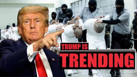Trump boots gang to El Salvador, Defying judge. Mic-swinging journalist has TDS | Trump Is Trending