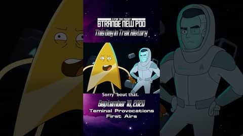 On this day in #Startrek history, #startreklowerdecks Terminal Provocations first aired!