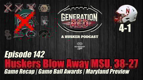Nebraska Blows Away Michigan State 38-27 | Generation Red | Episode 142 Nebraska Blows Away Michigan State 38-27 | Generation Red | Episode 142