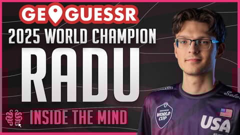 Radu C – #1 rated player in Geoguessr Esports | Inside the Mind Radu C – #1 rated player in Geoguessr Esports | Inside the Mind