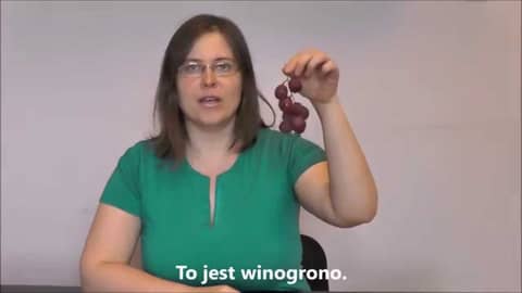 Polish for foreigners - owoce