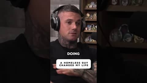 A Homeless Guy Said ONE WORD That Saved My Life