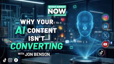 Why Your AI Content Isn’t Converting with John Benson and BNSN.AI