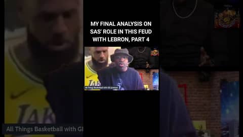 FINAL ANALYSIS ON SAS' ROLE IN THIS FEUD WITH LEBRON, PART 4... #nba #basketball #lebronjames