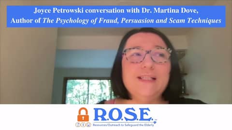 Dr  Martina Dove Full Interview Pig Butchering