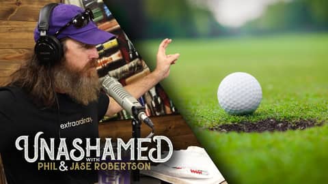 Jase's Theory on Phil Mickelson's Meditation, Smart Idiots & 'Hieroglyphs' in Al's Driveway | Ep 283