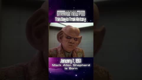On this day in #startrek history, #startrekds9’s Morn Mark Allen Shepherd was born! #onthisday #otd