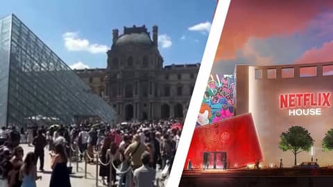 Louvre Walkout Shocks Paris | Netflix House Revealed