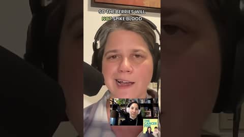 Eat more berries! Food first! #podcast #cancersurvivor #shorts Eat more berries! Food first! #podcast #cancersurvivor #shorts