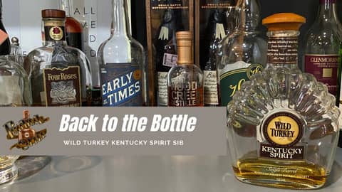 Back to the Bottle - Wild Turkey Kentucky Spirit Single Barrel Bourbon Whiskey Back to the Bottle - Wild Turkey Kentucky Spirit Single Barrel Bourbon Whiskey