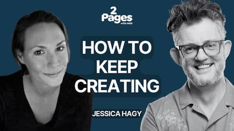 38. How to Keep Creating: Jessica Hagy, ‘How to be Fearless’ x ‘The Stranger in the Woods’