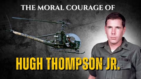 The Courage of Major Hugh Thompson Jr. during the My Lai Massacre The Courage of Major Hugh Thompson Jr. during the My Lai Massacre