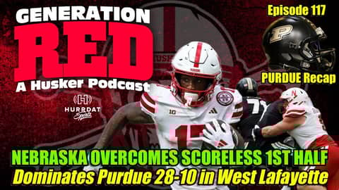 Nebraska Overcomes a Scoreless 1st Half to Dominate Purdue, 28-7 in West Lafayette Nebraska Overcomes a Scoreless 1st Half to Dominate Purdue, 28-7 in West Lafayette
