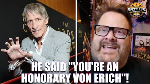 Jaret Reddick of Bowling For Soup on Being Named an Honorary Von Erich By Kevin Von Erich Jaret Reddick of Bowling For Soup on Being Named an Honorary Von Erich By Kevin Von Erich