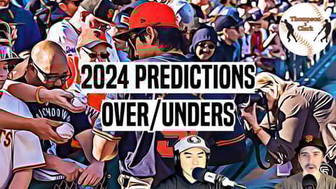 2024 #sfgiants predictions: Over/Unders | Thompson 2 Clark
