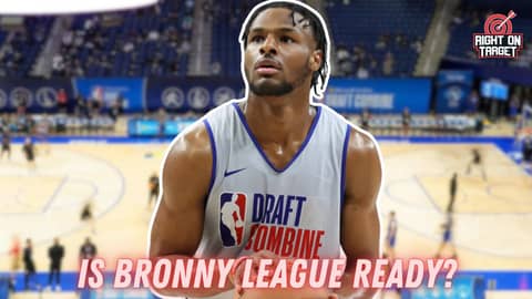 Is Bronny James Ready For The NBA? | Right On Target Clips